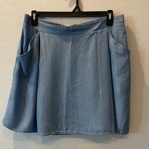 Old Navy Blue Denim Skirt